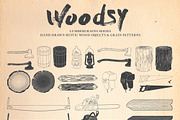 Woodsy Hand Drawn Rustic Pack