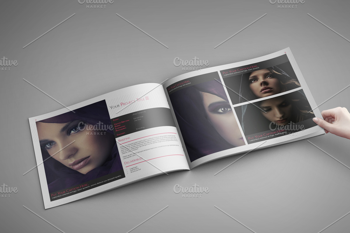 Portfolio Template for Indesign in Templates - product preview 8