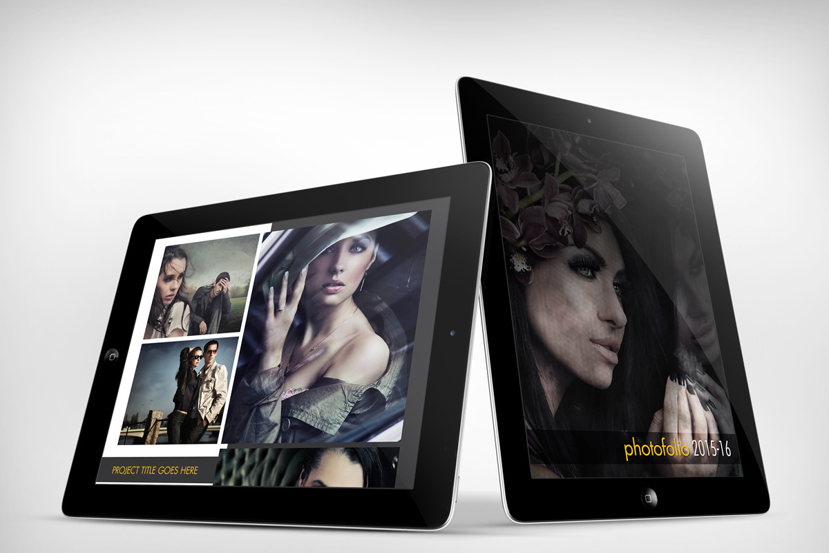 iPad Portfolio for Indesign in Templates - product preview 8