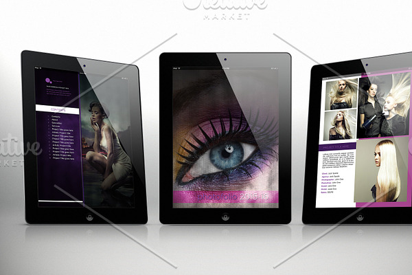 iPad Portfolio for Indesign