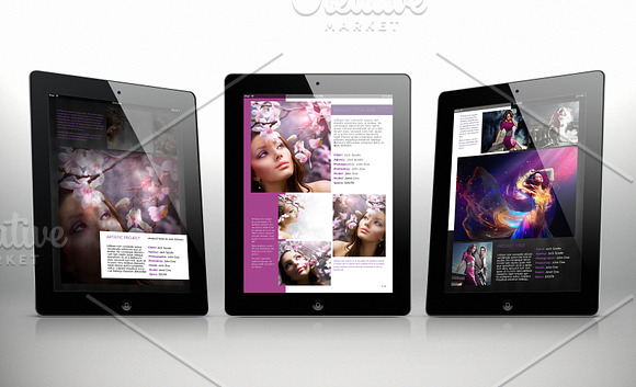 iPad Portfolio for Indesign in Templates - product preview 2
