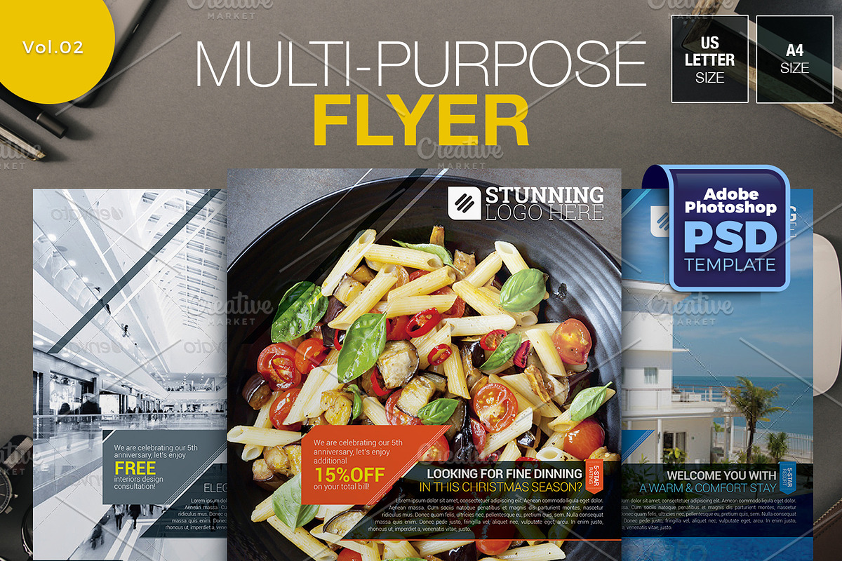 Multipurpose Flyer Vol.02 in Flyer Templates - product preview 8