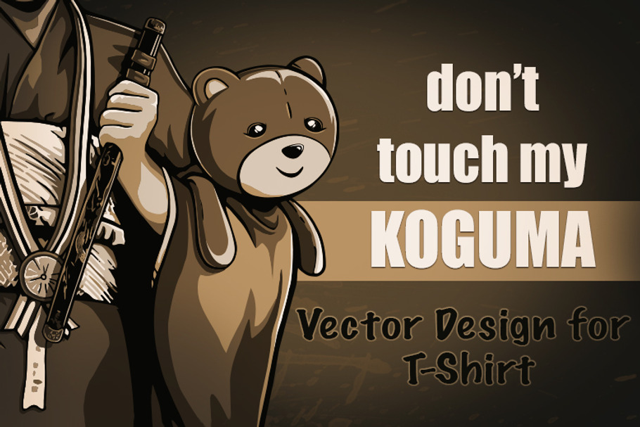 Don't touch my KOGUMA in Illustrations - product preview 8