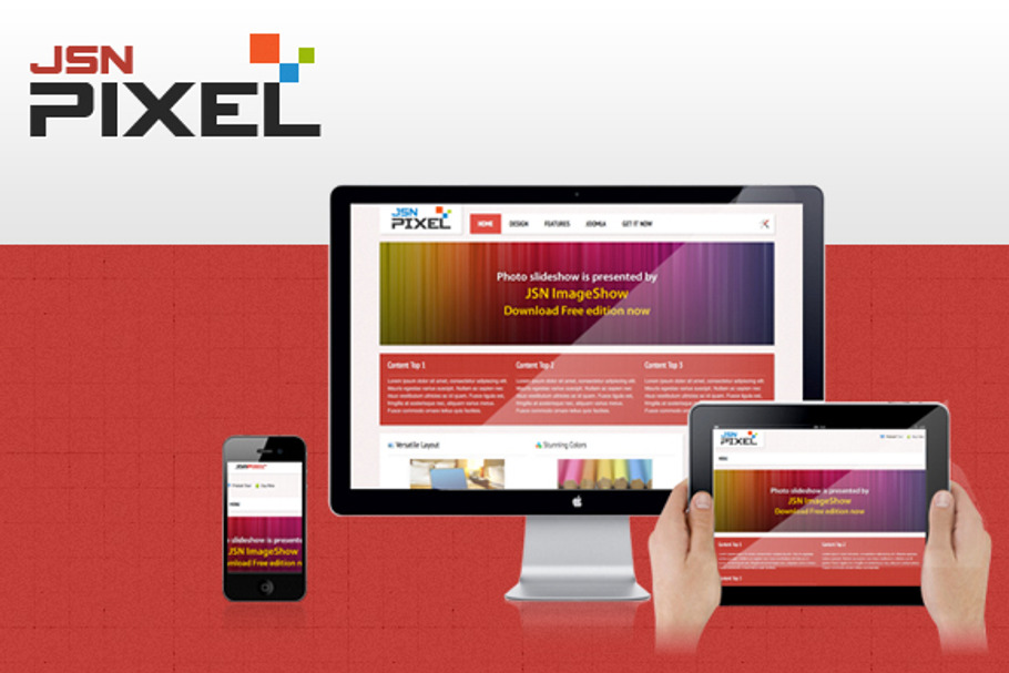 JSN Pixel-Responsive &EasyBlog Theme in Joomla Themes - product preview 8