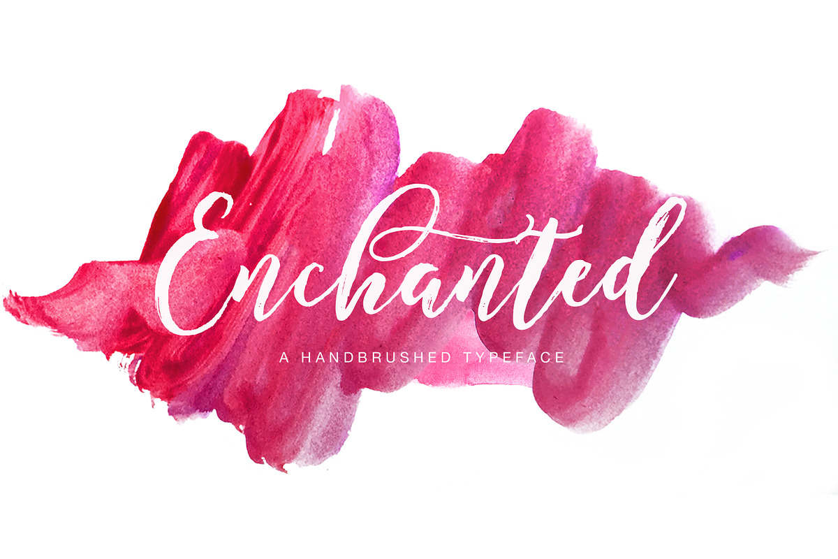 Enchanted Brush in Brush Fonts - product preview 8