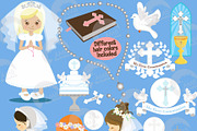 First Communion Clipart AMB-1255