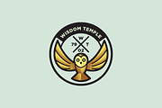 Wisdom Temple - Owl Logo