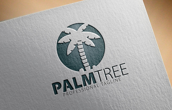 Palm Tree Logo in Logo Templates - product preview 1
