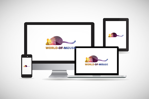 World of Mouse - Logo Design in Logo Templates - product preview 2