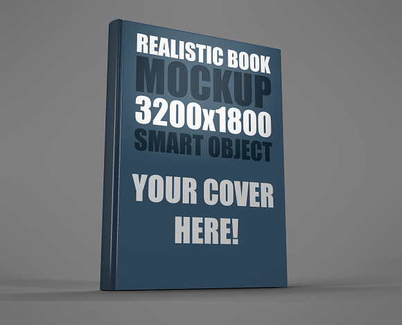 Realistic Book Mockup 2 in Print Mockups - product preview 1