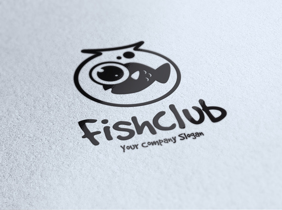 Fish Club in Logo Templates - product preview 1