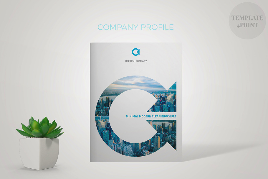Refresh - Company Profile in Brochure Templates - product preview 8