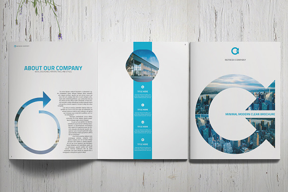 Refresh - Company Profile in Brochure Templates - product preview 1