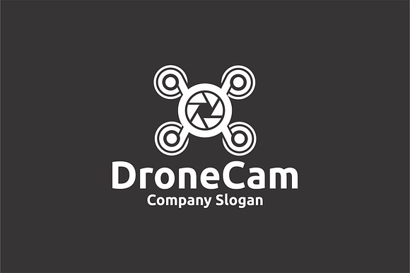 Drone Cam in Logo Templates - product preview 1
