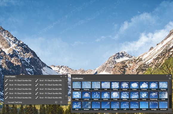 Cloud FX • 50 Photoshop Brush Tools in Photoshop Brushes - product preview 1