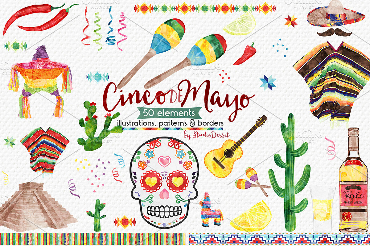 Cinco de Mayo in Illustrations - product preview 8