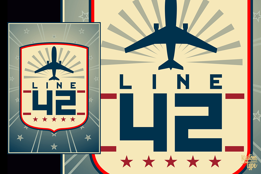 Aircraft Line 42 in Illustrations - product preview 8