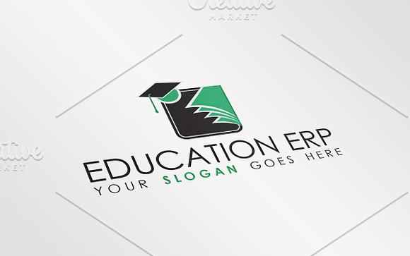 Simple Education Logo Template in Logo Templates - product preview 4