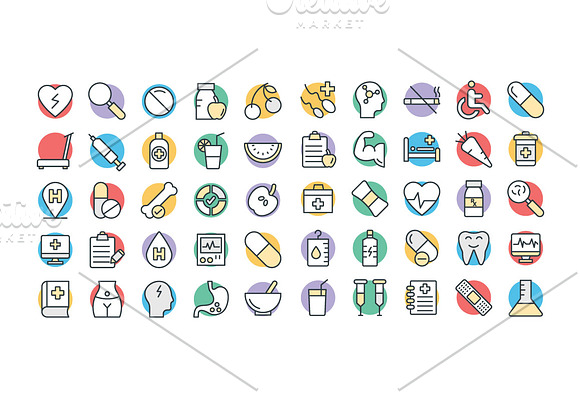 250+ Medical and Health Vector Icons in Health Icons - product preview 4