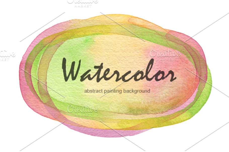 watercolor painted background in Textures - product preview 8
