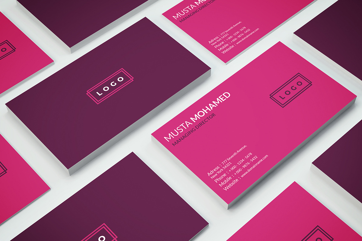 Business Card Beauty & Fashion Style in Business Card Templates - product preview 8