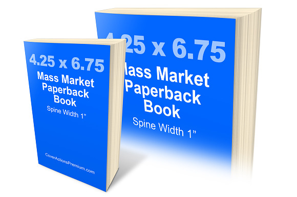 Mass Market Paperback Book Mockups in Print Mockups - product preview 3