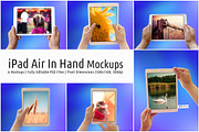 Air Tab in Hand Mockups