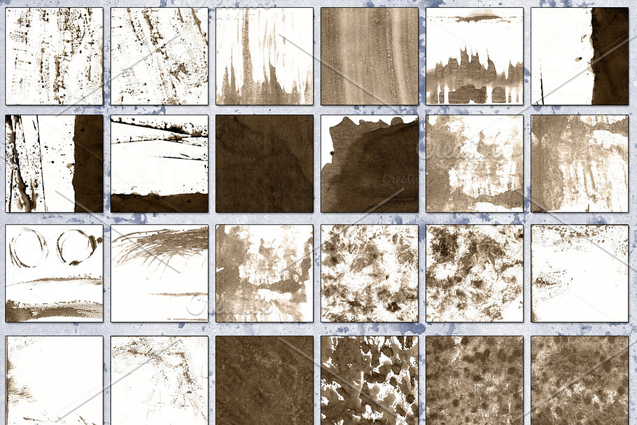 30 Coffee Stain Textures