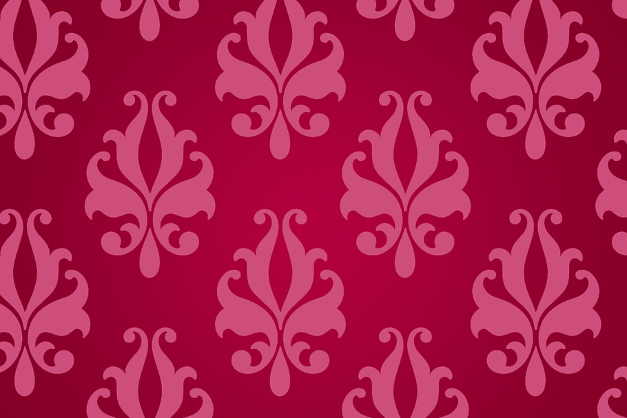 Red Pink Flower Vector Paper