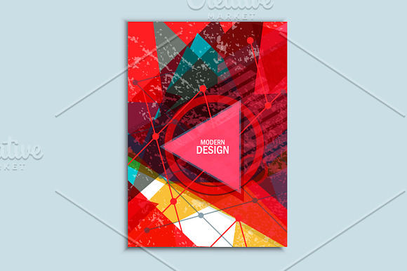 Abstract geometric image bundle in Brochure Templates - product preview 2