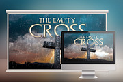 Empty Cross Church Slide Photoshop