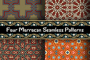 4 different Morocco patterns