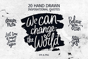 20 Inspirational Quotes