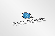 Global Translator Logo Template