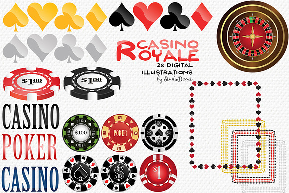 Casino Royale Vol.1 - illustrations in Illustrations - product preview 1