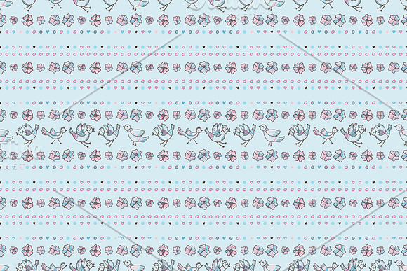 12 seamless hand-drawn patterns. in Patterns - product preview 9