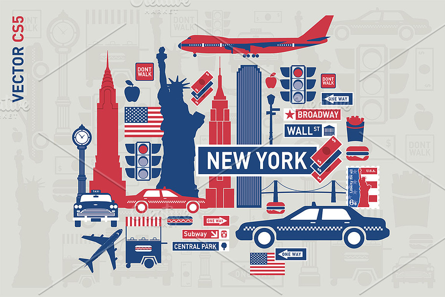 New York vector illustration
