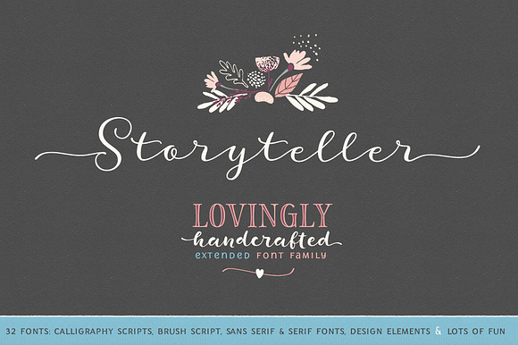 Storyteller in Roman Fonts - product preview 11