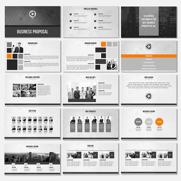 Minimal Powerpoint Template in Presentation Templates - product preview 1