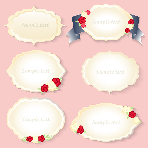 classic romantic invitation design in Templates - product preview 2