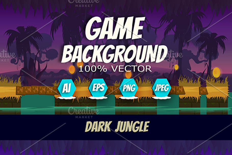 Jungle Game Background