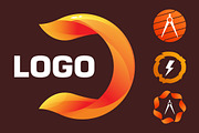 Energy logo set