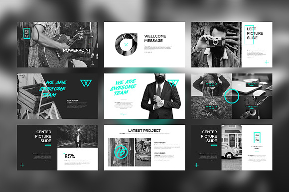 PORTFO PowerPoint Template in PowerPoint Templates - product preview 1