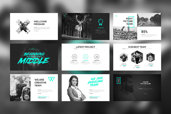 PORTFO PowerPoint Template in PowerPoint Templates - product preview 2