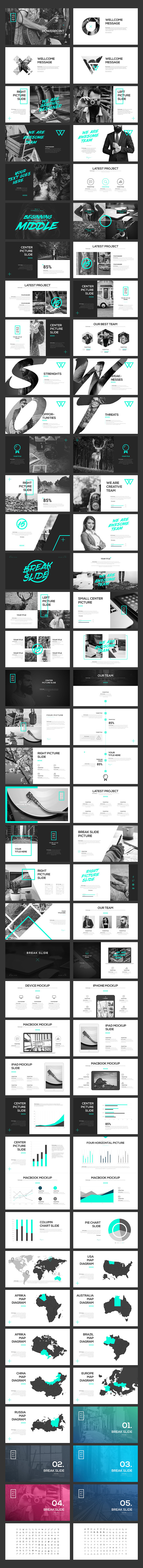 PORTFO PowerPoint Template in PowerPoint Templates - product preview 5