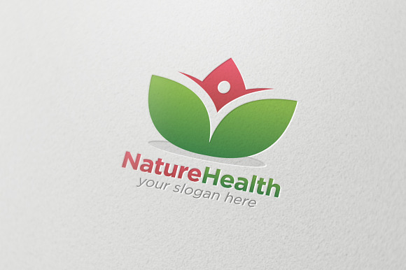 Nature Health Symbol in Logo Templates - product preview 1