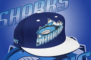 Sharks club professional logo