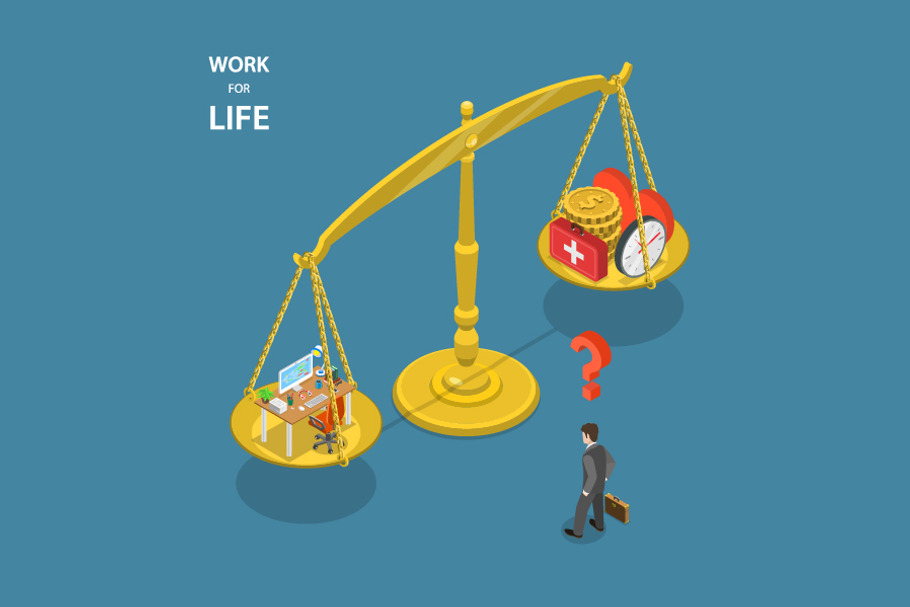 Work for life in Illustrations - product preview 8