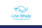 Line Whale Logo