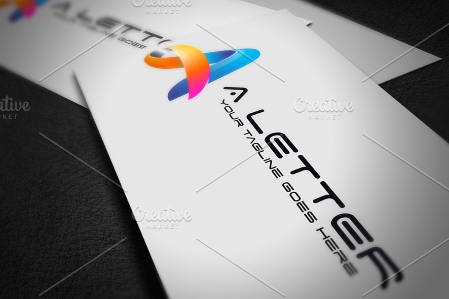 A Letter in Logo Templates - product preview 8